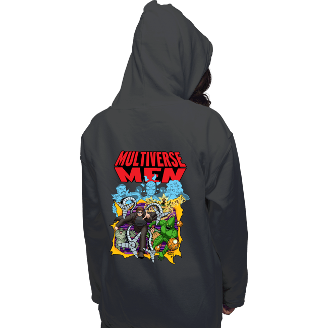 Daily_Deal_Shirts Pullover Hoodies, Unisex / Small / Charcoal Multiverse Men