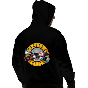 Daily_Deal_Shirts Pullover Hoodies, Unisex / Small / Black Sabers N Forces