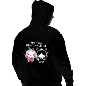 Daily_Deal_Shirts Pullover Hoodies, Unisex / Small / Black My Two Personalities