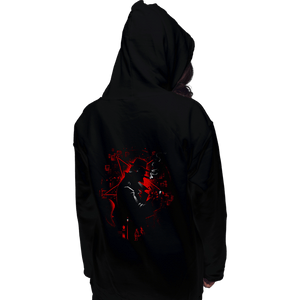 Daily_Deal_Shirts Pullover Hoodies, Unisex / Small / Black Demon Detective