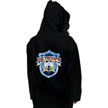 Load image into Gallery viewer, Daily_Deal_Shirts Pullover Hoodies, Unisex / Small / Black G.E. Troops
