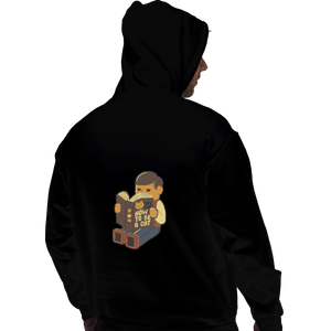 Shirts Zippered Hoodies, Unisex / Small / Black How To Be A Cat