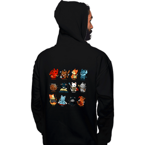 Daily_Deal_Shirts Pullover Hoodies, Unisex / Small / Black Cat Roleplay