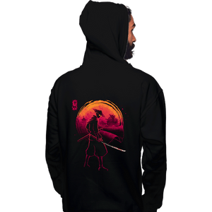 Daily_Deal_Shirts Pullover Hoodies, Unisex / Small / Black Revenge Of The Ronin