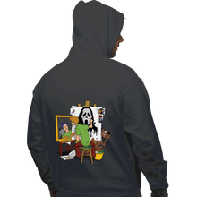 Load image into Gallery viewer, Daily_Deal_Shirts Pullover Hoodies, Unisex / Small / Charcoal Shaggy The Killer Punk
