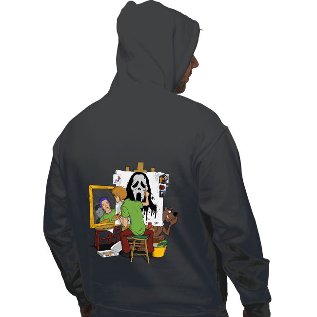 Daily_Deal_Shirts Pullover Hoodies, Unisex / Small / Charcoal Shaggy The Killer Punk