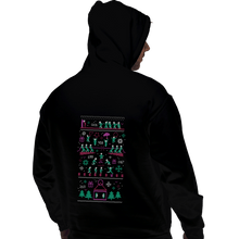 Load image into Gallery viewer, Daily_Deal_Shirts Pullover Hoodies, Unisex / Small / Black X-Mas Game
