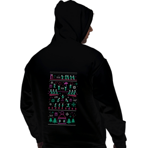 Daily_Deal_Shirts Pullover Hoodies, Unisex / Small / Black X-Mas Game