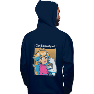 Shirts Zippered Hoodies, Unisex / Small / Navy Save Myself