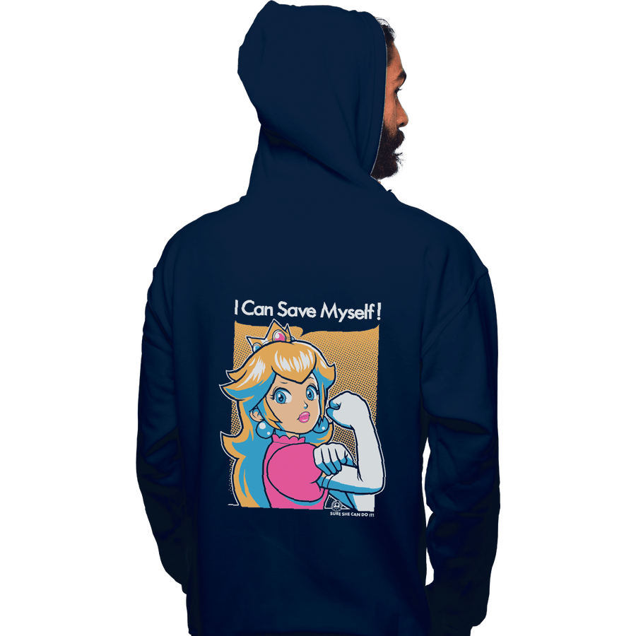 Shirts Zippered Hoodies, Unisex / Small / Navy Save Myself