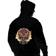 Load image into Gallery viewer, Shirts Pullover Hoodies, Unisex / Small / Black Nightbrother Oni Mask
