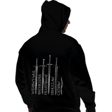 Load image into Gallery viewer, Shirts Pullover Hoodies, Unisex / Small / Black Valyrian Steel
