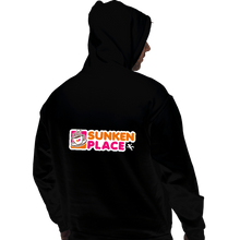 Load image into Gallery viewer, Shirts Pullover Hoodies, Unisex / Small / Black Sunken Place

