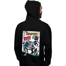 Load image into Gallery viewer, Daily_Deal_Shirts Pullover Hoodies, Unisex / Small / Black The Troopers
