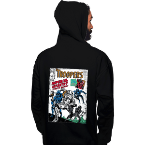 Daily_Deal_Shirts Pullover Hoodies, Unisex / Small / Black The Troopers