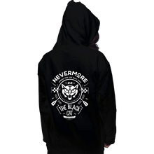 Load image into Gallery viewer, Shirts Pullover Hoodies, Unisex / Small / Black The Black Cat Canoe Emblem
