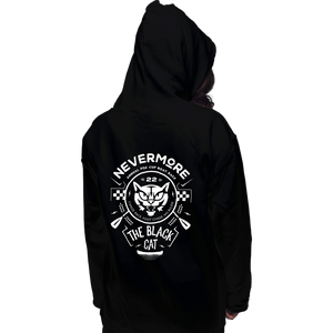 Shirts Pullover Hoodies, Unisex / Small / Black The Black Cat Canoe Emblem