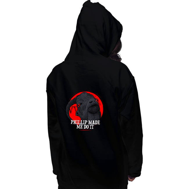 Shirts Pullover Hoodies, Unisex / Small / Black Phillip Made Me Do It
