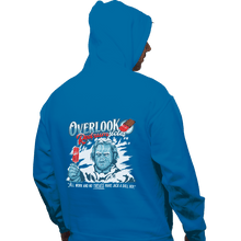 Load image into Gallery viewer, Shirts Pullover Hoodies, Unisex / Small / Sapphire Overlook Redrumsicles
