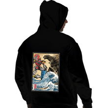 Load image into Gallery viewer, Daily_Deal_Shirts Pullover Hoodies, Unisex / Small / Black King of the Monsters vs Megazord
