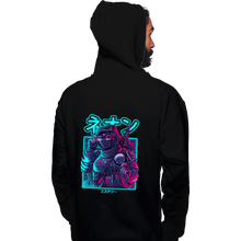 Load image into Gallery viewer, Daily_Deal_Shirts Pullover Hoodies, Unisex / Small / Black Neon Mystery
