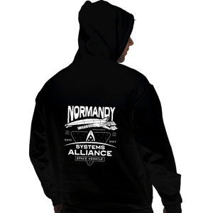 Daily_Deal_Shirts Pullover Hoodies, Unisex / Small / Black SSV Normandy