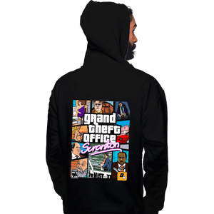 Shirts Pullover Hoodies, Unisex / Small / Black Grand Theft Office