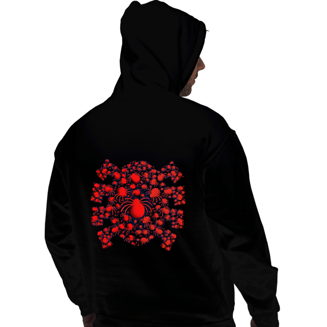 Daily_Deal_Shirts Pullover Hoodies, Unisex / Small / Black Spider Sense