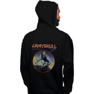 Daily_Deal_Shirts Pullover Hoodies, Unisex / Small / Black Skeletor Rocks