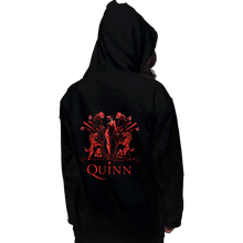 Load image into Gallery viewer, Secret_Shirts Pullover Hoodies, Unisex / Small / Black Diamond Queen Quinn
