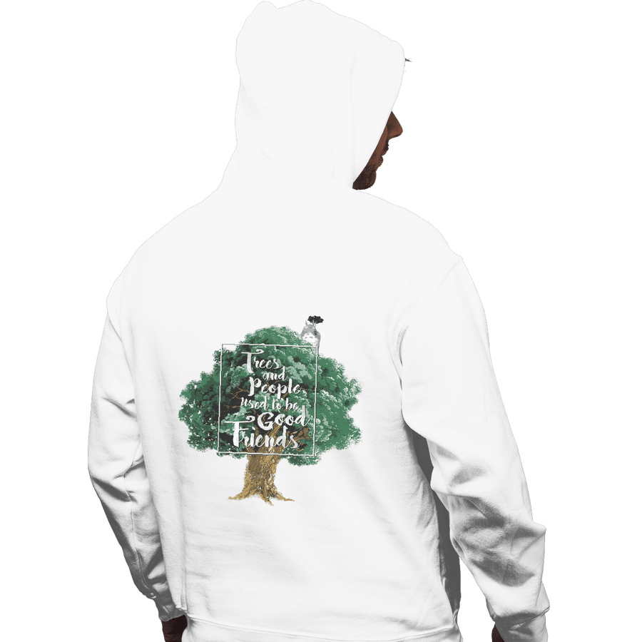 Shirts Pullover Hoodies, Unisex / Small / White Tree
