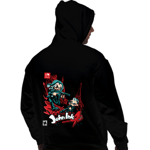 Daily_Deal_Shirts Pullover Hoodies, Unisex / Small / Black John Ink