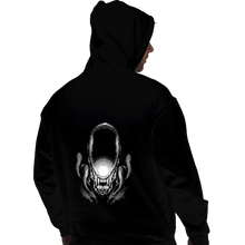 Load image into Gallery viewer, Shirts Pullover Hoodies, Unisex / Small / Black Alien Head
