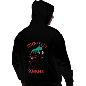 Daily_Deal_Shirts Pullover Hoodies, Unisex / Small / Black Witches Get Scritches