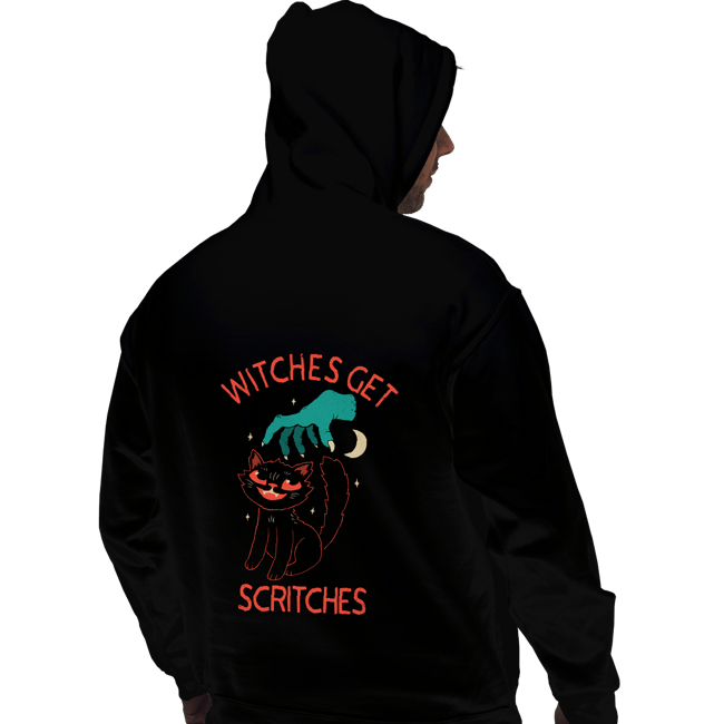 Daily_Deal_Shirts Pullover Hoodies, Unisex / Small / Black Witches Get Scritches