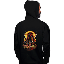 Load image into Gallery viewer, Shirts Pullover Hoodies, Unisex / Small / Black Retro War God
