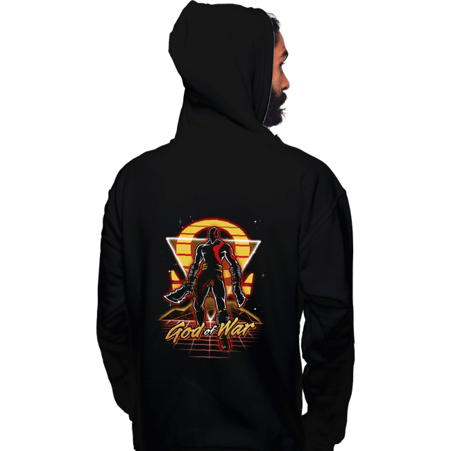 Shirts Pullover Hoodies, Unisex / Small / Black Retro War God