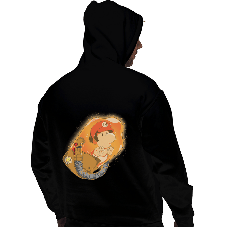 Shirts Zippered Hoodies, Unisex / Small / Black Mario Stranding