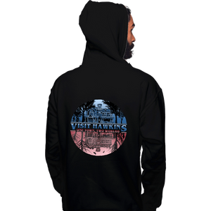 Daily_Deal_Shirts Pullover Hoodies, Unisex / Small / Black Two Worlds