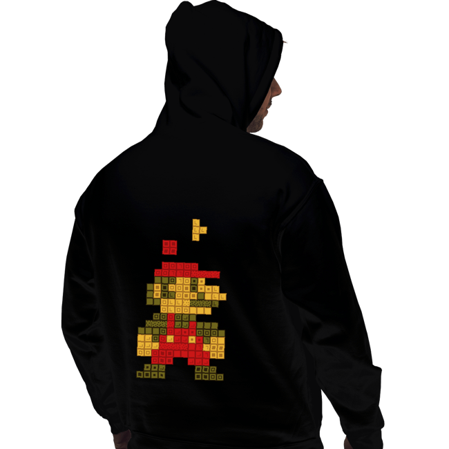 Daily_Deal_Shirts Pullover Hoodies, Unisex / Small / Black Retro Puzzle