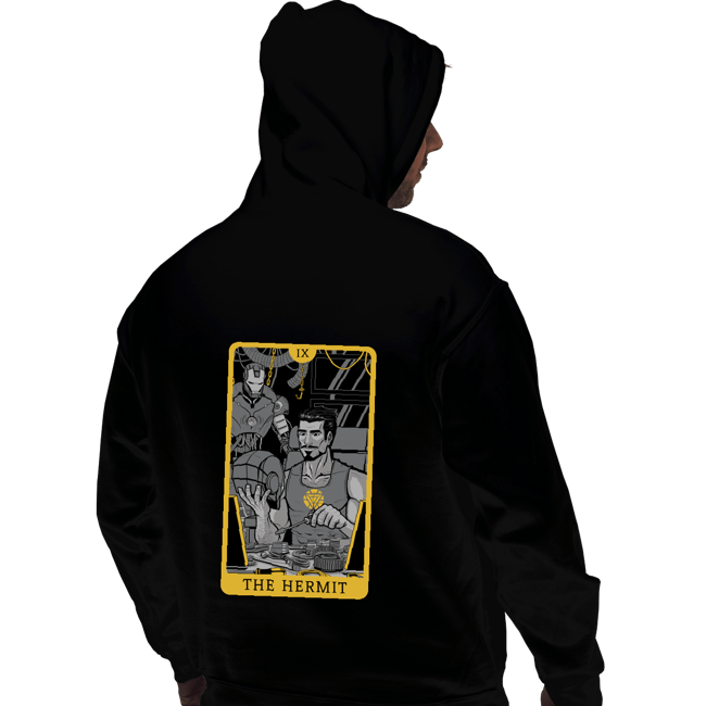 Secret_Shirts Pullover Hoodies, Unisex / Small / Black The Iron Hermit
