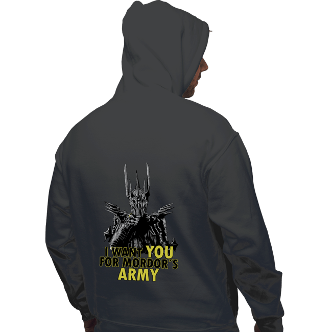 Shirts Pullover Hoodies, Unisex / Small / Charcoal Mordor's Army