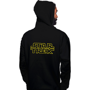 Daily_Deal_Shirts Pullover Hoodies, Unisex / Small / Black StarTrekWars