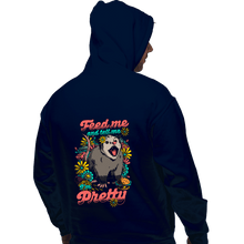 Load image into Gallery viewer, Daily_Deal_Shirts Pullover Hoodies, Unisex / Small / Navy Pretty Hungry Possum
