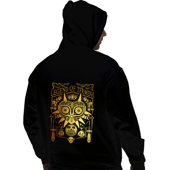 Daily_Deal_Shirts Pullover Hoodies, Unisex / Small / Black Legend Of Termina