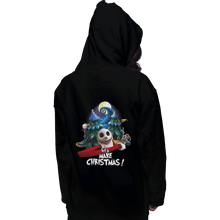 Load image into Gallery viewer, Shirts Zippered Hoodies, Unisex / Small / Black Let&#39;s Make Christmas
