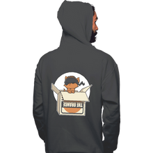 Load image into Gallery viewer, Shirts Pullover Hoodies, Unisex / Small / Charcoal Sneaky Kitty
