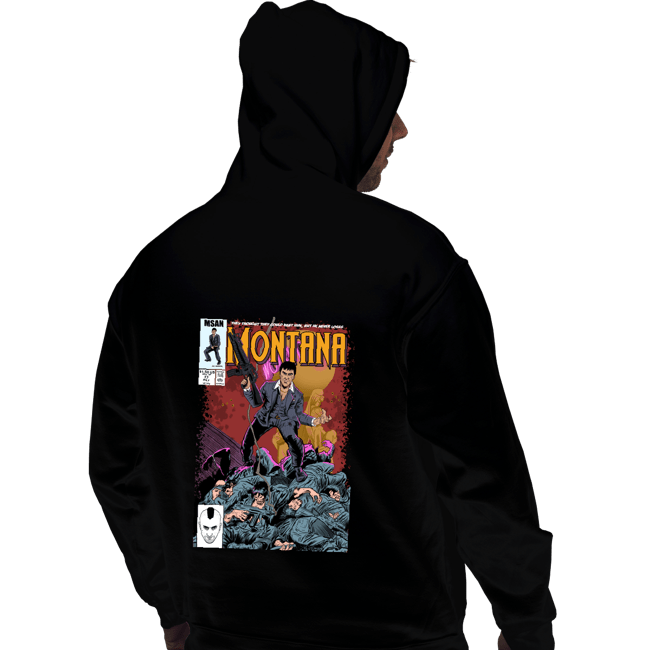 Secret_Shirts Pullover Hoodies, Unisex / Small / Black Montana Comics.