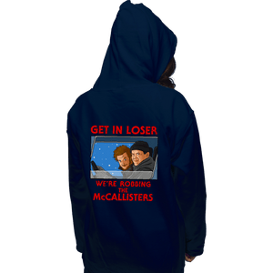 Secret_Shirts Pullover Hoodies, Unisex / Small / Navy Robbing The McCallisters