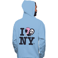 Load image into Gallery viewer, Daily_Deal_Shirts Pullover Hoodies, Unisex / Small / Royal Blue Ghostface Loves NY

